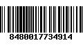 Código de Barras 8480017734914