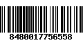 Código de Barras 8480017756558