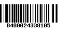 Código de Barras 8480024338105