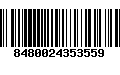 Código de Barras 8480024353559