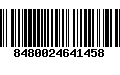 Código de Barras 8480024641458