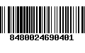 Código de Barras 8480024690401