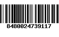 Código de Barras 8480024739117