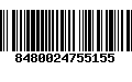 Código de Barras 8480024755155