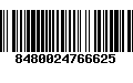 Código de Barras 8480024766625