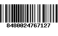 Código de Barras 8480024767127