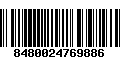 Código de Barras 8480024769886