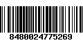 Código de Barras 8480024775269