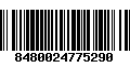 Código de Barras 8480024775290