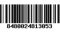 Código de Barras 8480024813053