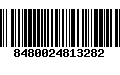 Código de Barras 8480024813282