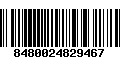 Código de Barras 8480024829467