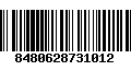 Código de Barras 8480628731012