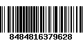 Código de Barras 8484816379628