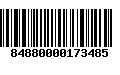 Código de Barras 84880000173485