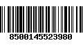 Código de Barras 8500145523980