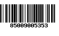 Código de Barras 85009005353