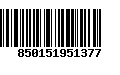 Código de Barras 850151951377