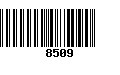 Código de Barras 8509