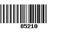 Código de Barras 85210