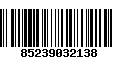 Código de Barras 85239032138