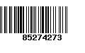 Código de Barras 85274273