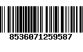 Código de Barras 8536071259587