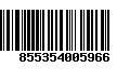 Código de Barras 855354005966