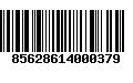 Código de Barras 85628614000379