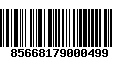 Código de Barras 85668179000499