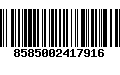 Código de Barras 8585002417916