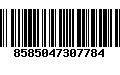 Código de Barras 8585047307784