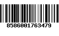 Código de Barras 8586001763479