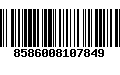 Código de Barras 8586008107849