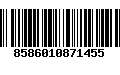 Código de Barras 8586010871455