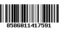 Código de Barras 8586011417591