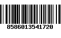 Código de Barras 8586013541720