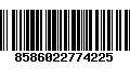 Código de Barras 8586022774225
