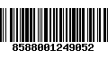 Código de Barras 8588001249052