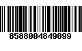 Código de Barras 8588004849099