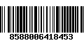 Código de Barras 8588006418453