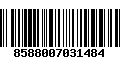 Código de Barras 8588007031484