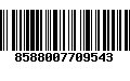 Código de Barras 8588007709543