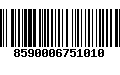 Código de Barras 8590006751010