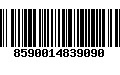 Código de Barras 8590014839090