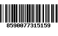 Código de Barras 8590077315159