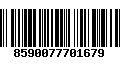 Código de Barras 8590077701679