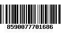 Código de Barras 8590077701686