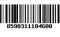 Código de Barras 8590311104600