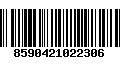 Código de Barras 8590421022306